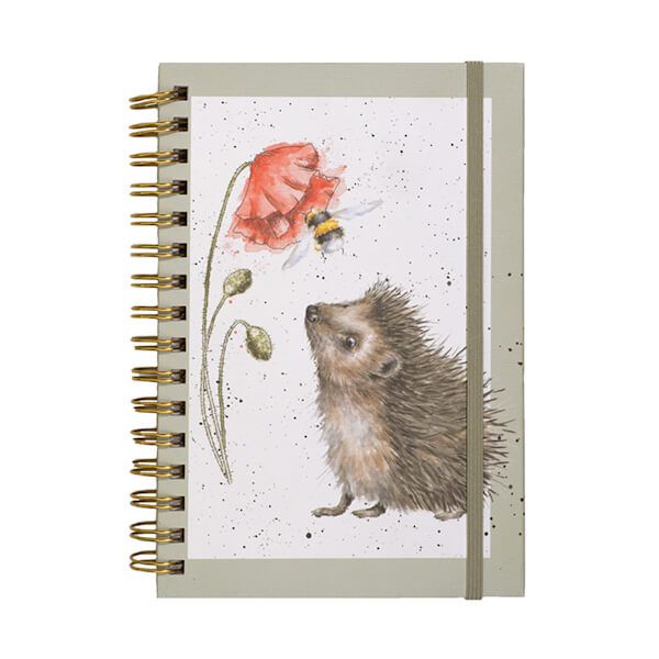 Wrendale Designs Busy as a Bee A5 Notebook Green