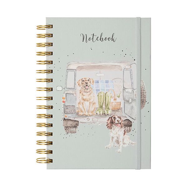 Wrendale Designs Dog - Paws for a Picnic A5 Notebook