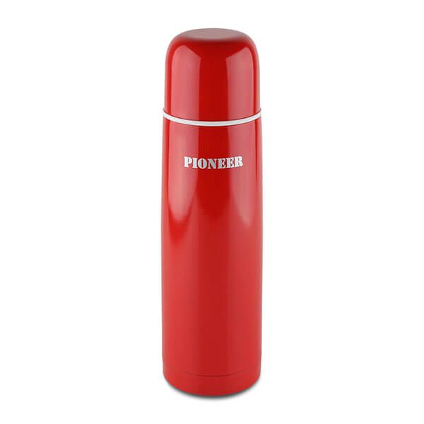 Pioneer 500ml Vacuum Flask Red