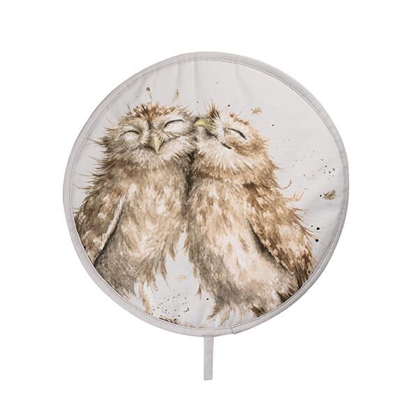 Wrendale Designs Birds of a Feather Owl Hob Cover