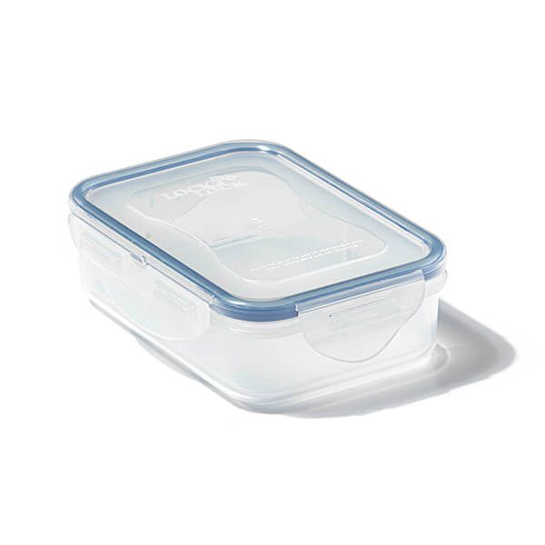 Lock & Lock 360ml Rectangular Storage Container With 2 Compartments