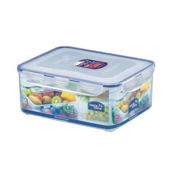 Lock & Lock 5.5 Litre Rectangular Storage Container With Freshness Tray