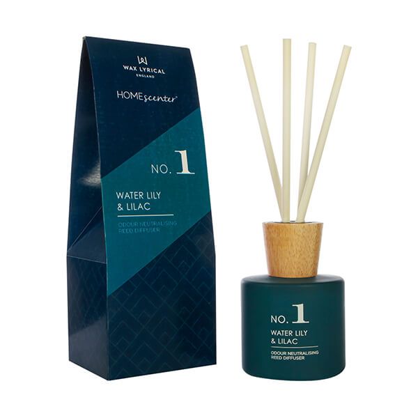 Wax Lyrical Homescenter Water Lily & Lilac Reed Diffuser 180ml