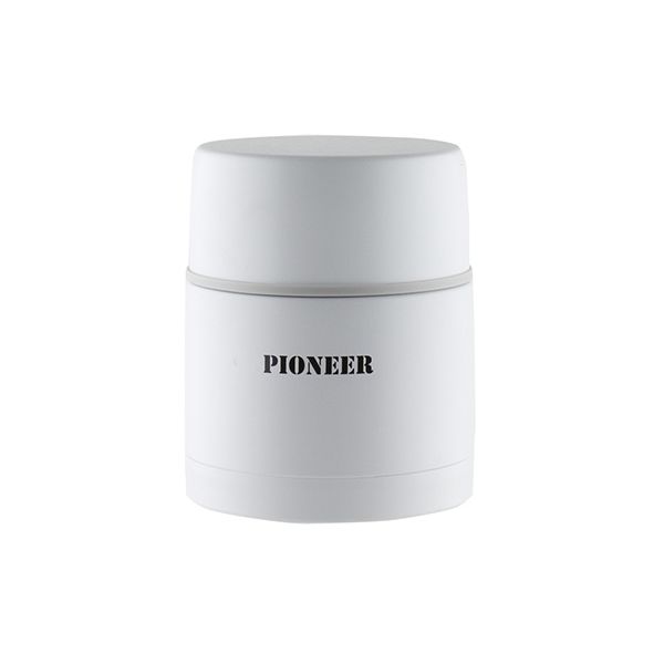 Pioneer Vacuum 0.5 Litre Stainless Steel White Soup Flask
