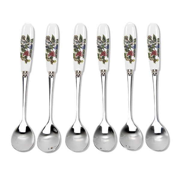 Portmeirion The Holly & The Ivy Set of 6 Tea Spoons