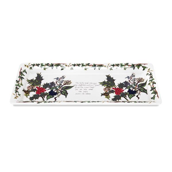 Portmeirion The Holly & The Ivy Rectangle Sandwich Tray