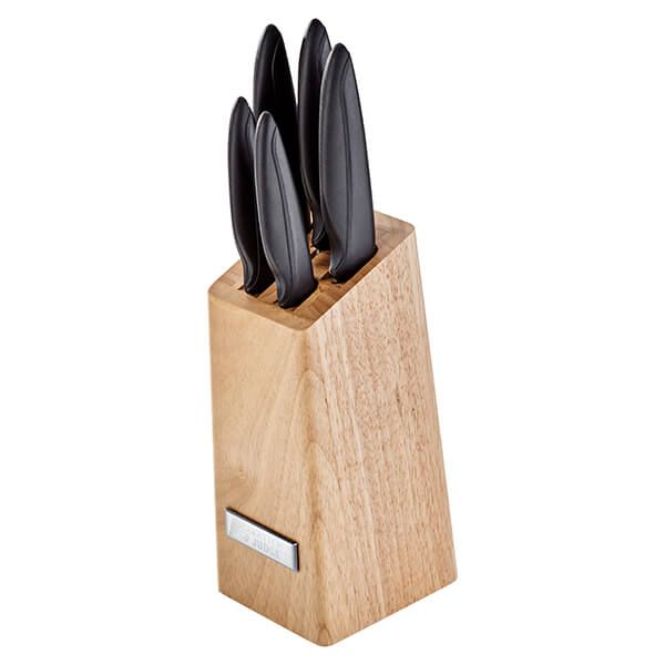 Judge Sabatier 5 Piece Wooden Knife Block Set