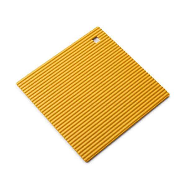 Zeal Silicone Heat Resistant 18cm Trivet Mat Mustard