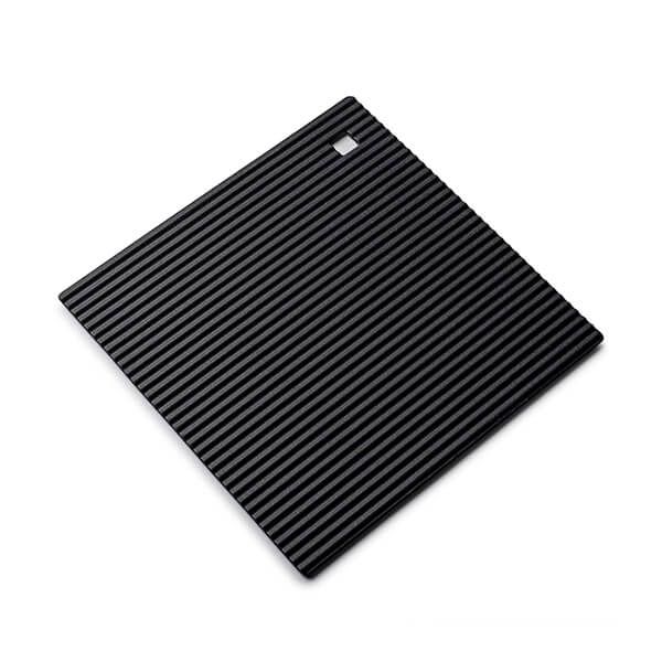 Zeal Silicone Heat Resistant 18cm Trivet Mat Black