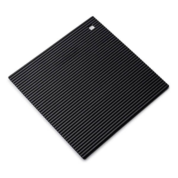 Zeal Silicone Heat Resistant 22cm Trivet Mat Black