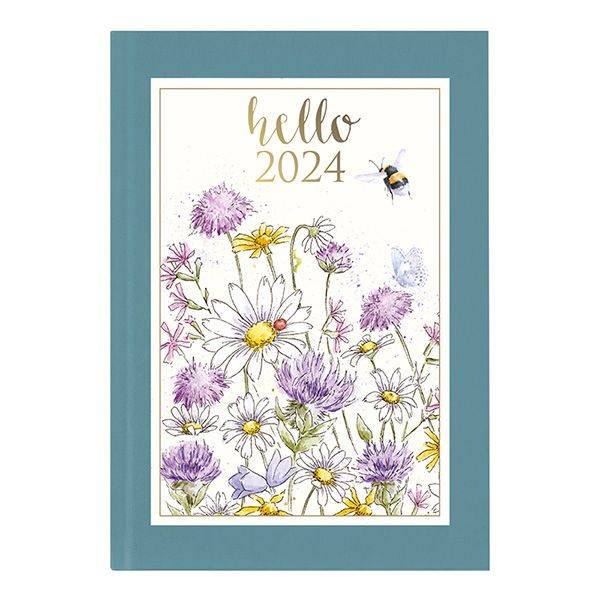 Wrendale Designs Just Bee-cause Flexi Diary 2024