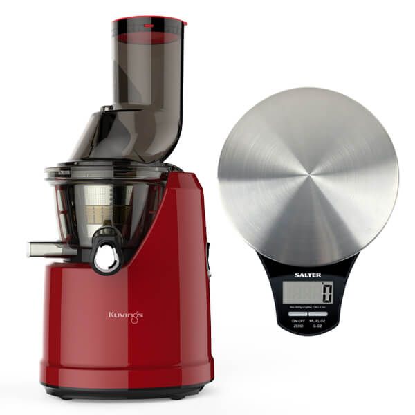 Kuvings B1700 Whole Slow Juicer Red With Free Gift