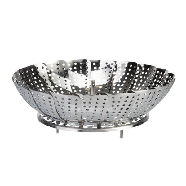 Just The Thing 23cm Stainless Steel Collapsible Steamer Basket