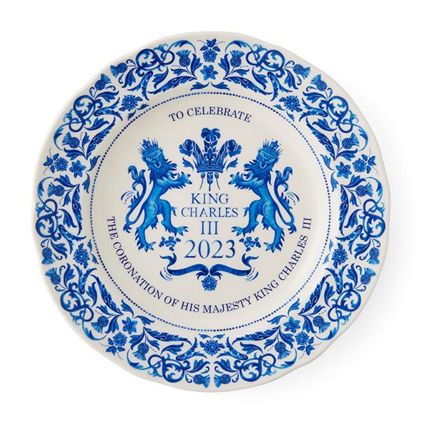 Spode King Charles III Coronation 23cm Plate