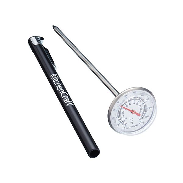 KitchenCraft Easy Read Dial Thermometer With Sheath
