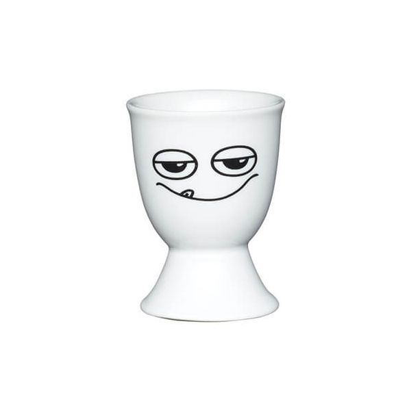 KitchenCraft Funny Face Porcelain Egg Cup