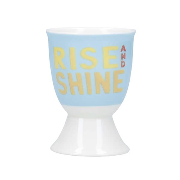 KitchenCraft 'Rise and Shine' Egg Cup