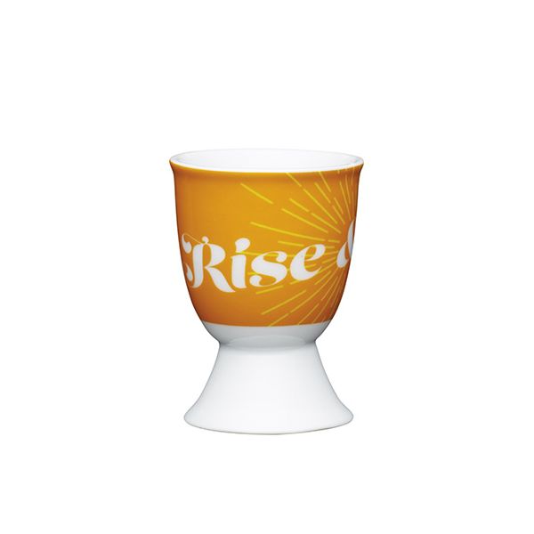 KitchenCraft Retro Rise Porcelain Egg Cup