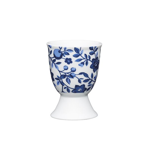 KitchenCraft Traditional Floral Porcelain Egg Cup