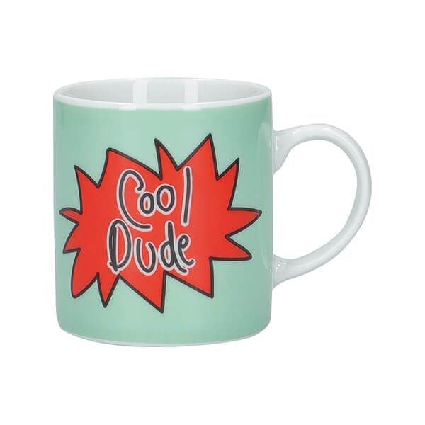 KitchenCraft Cool Dude Porcelain Espresso Cup