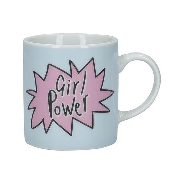 KitchenCraft Girl Power Porcelain Espresso Cup
