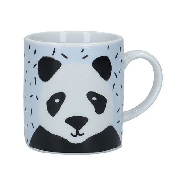 KitchenCraft Panda Porcelain Espresso Cup