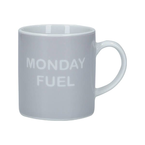 KitchenCraft Monday Fuel Porcelain Espresso Cup