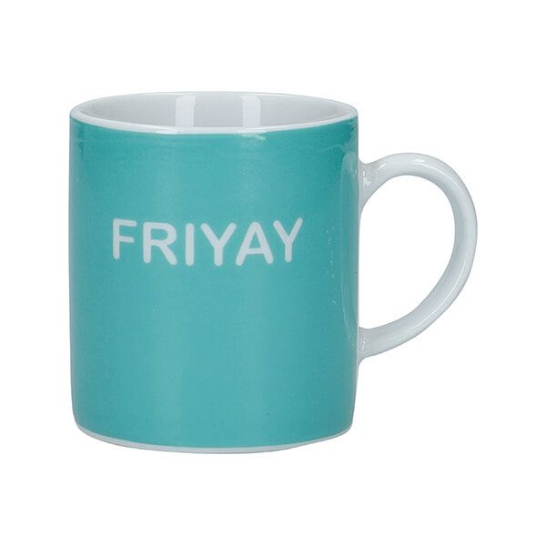 KitchenCraft Friyay Porcelain Espresso Cup