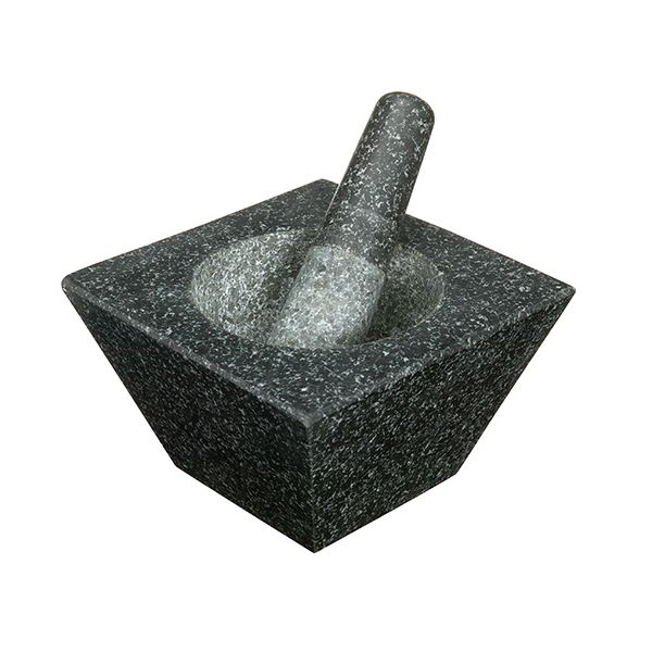 KitchenCraft Square Heavy Duty Mortar and Pestle