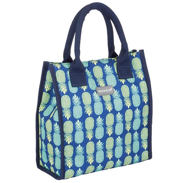 KitchenCraft 4L Pineapple Lunch And Snack Cool Bag