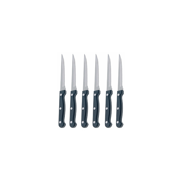 KitchenCraft Deluxe 6 Piece Steak Knife Set