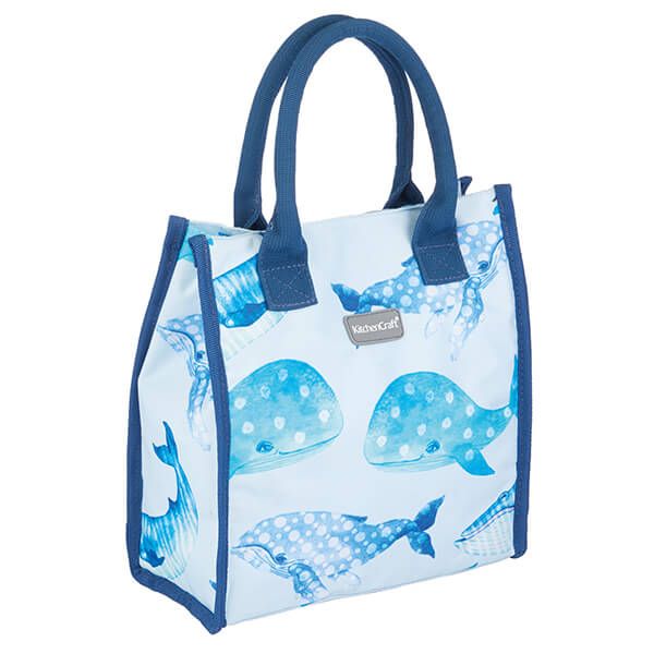 KitchenCraft 4L Whale Lunch And Snack Cool Bag