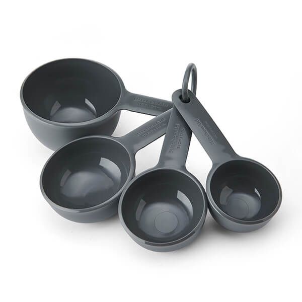 KitchenAid 4 Piece Measuring Cup Set Charcoal Grey