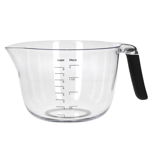 KitchenAid 2 Litre Mixing & Measuring Bowl with Handle Black