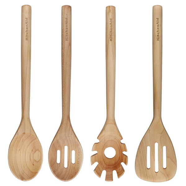 KitchenAid 4-Piece Bamboo Tool Set