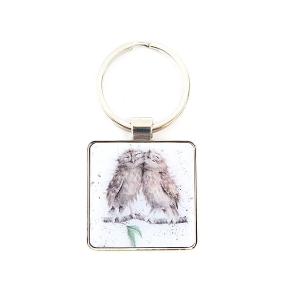 Wrendale Designs 'Birds Of A Feather' Owl Keyring