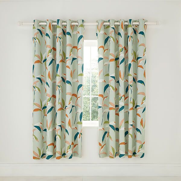 Helena Springfield Viva Lined Curtains 168 x 183cm Olive