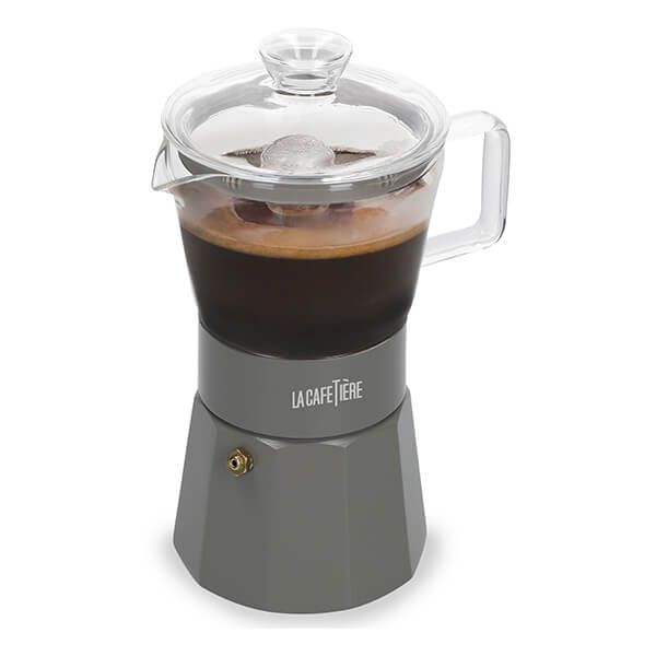 La Cafetiere Glass Espresso Maker 6 Cup Latte
