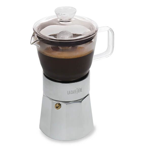 La Cafetiere Glass Espresso Maker 6 Cup