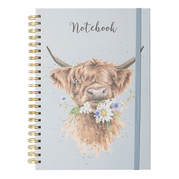 Wrendale Designs Cow - Daisy Coo A4 Notebook