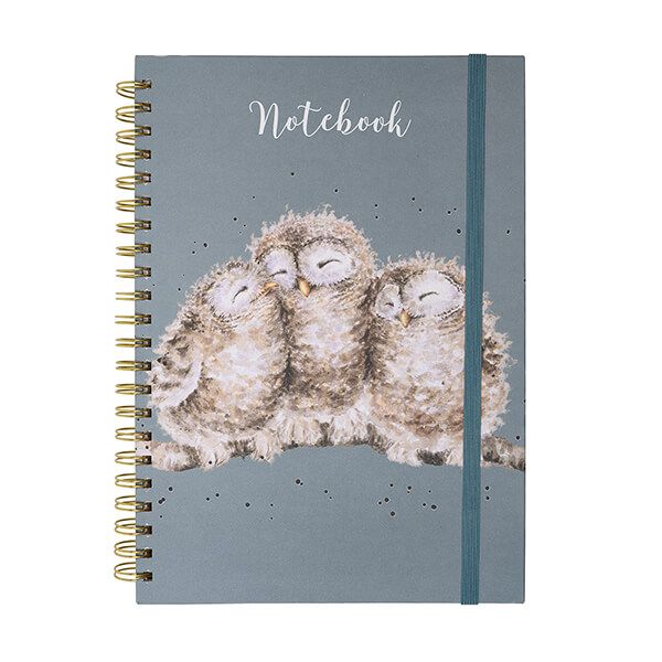 Wrendale Designs 'Owlets' Owl A4 Notebook