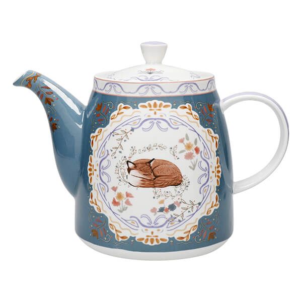 London Pottery Bell Teapot 1L Fox Cocoon