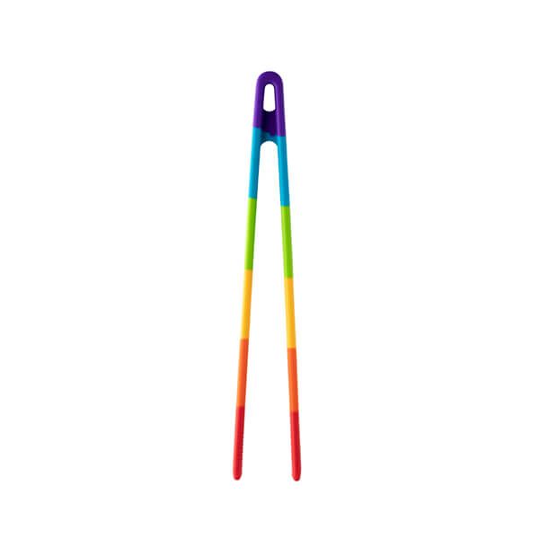 Taylor's Eye Witness Rainbow Silicone Tongs