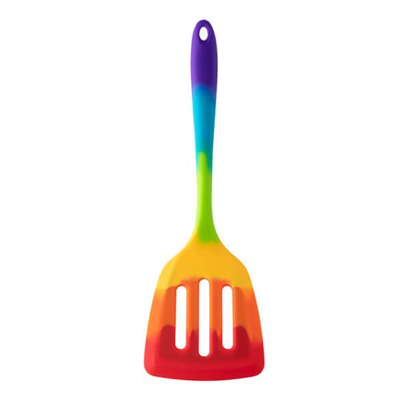 Taylor's Eye Witness Rainbow Silicone Wide Slotted Turner