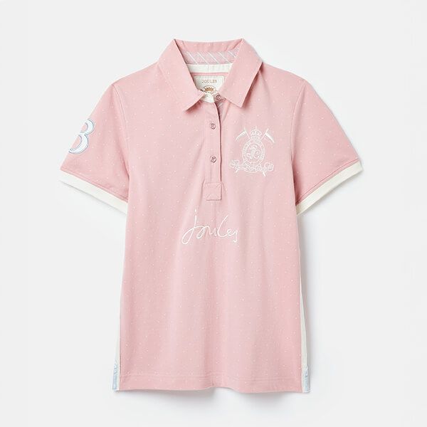 Joules Pink Beaufort Polo Shirt