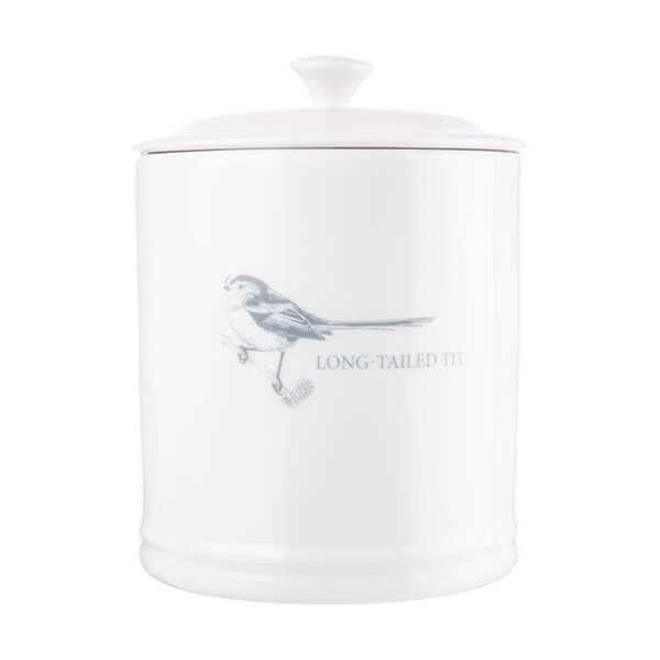 Mary Berry English Garden Coffee Canister Long Tailed Tit