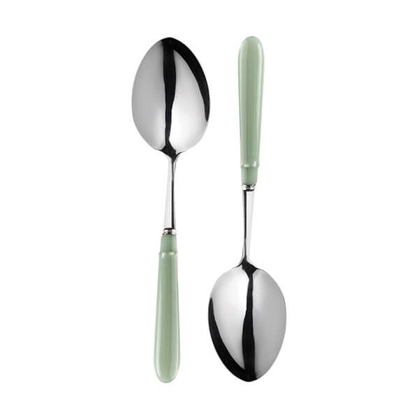 Mary Berry Set Of 2 Serving Spoons Pistachio