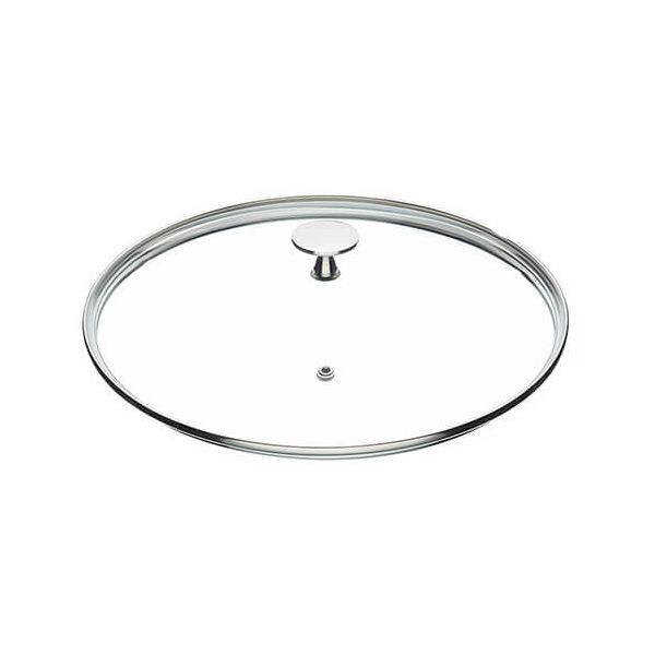 Master Class Glass Lid 26cm Stainless Steel Knob