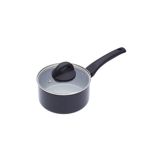 Master Class Ceramic Coated 16cm Saucepan with Lid