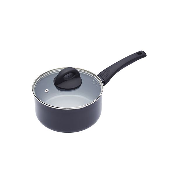 Master Class Ceramic Coated 18cm Saucepan with Lid